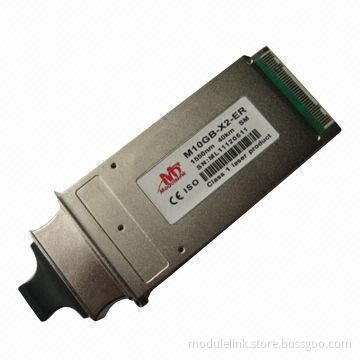 10Gbps X2 15500nm 40km Fiber-optic Transceiver
